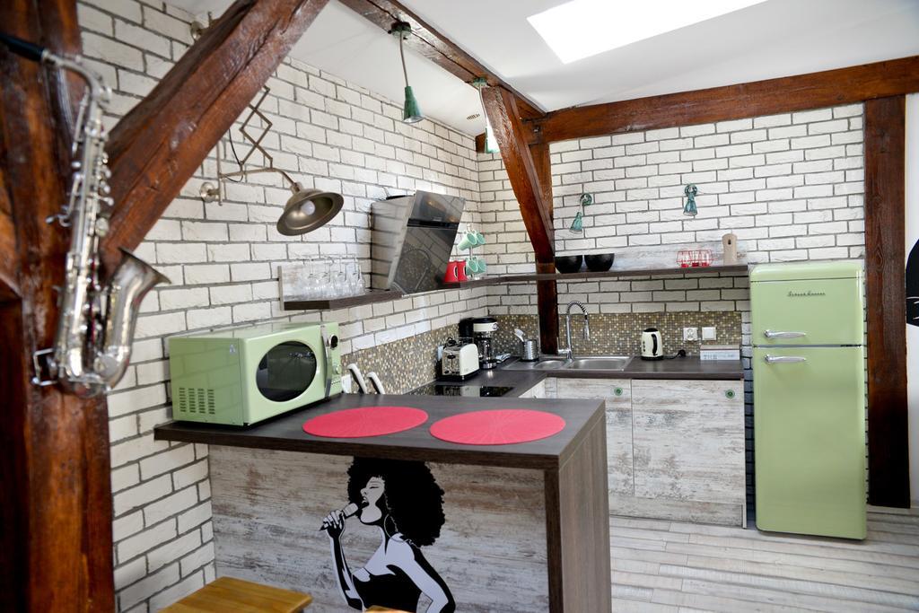 In The Attic Unikatowe Apartmenty By Stayly Szczecin Dış mekan fotoğraf