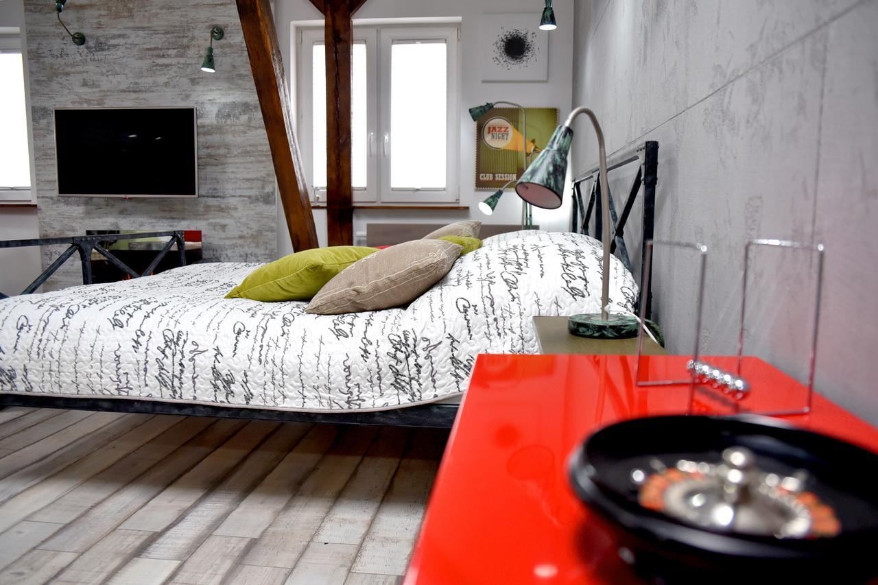 In The Attic Unikatowe Apartmenty By Stayly Szczecin Dış mekan fotoğraf