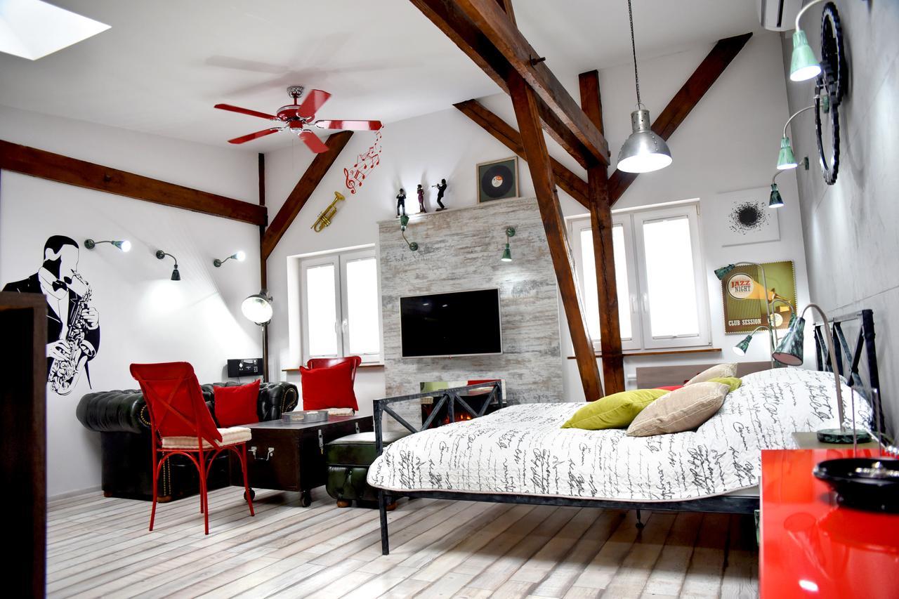 In The Attic Unikatowe Apartmenty By Stayly Szczecin Dış mekan fotoğraf
