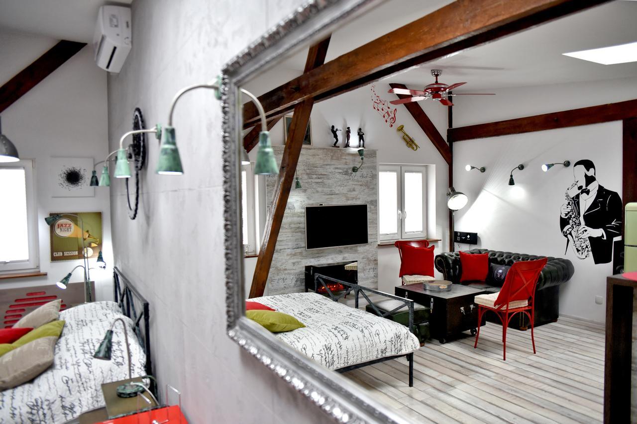 In The Attic Unikatowe Apartmenty By Stayly Szczecin Dış mekan fotoğraf