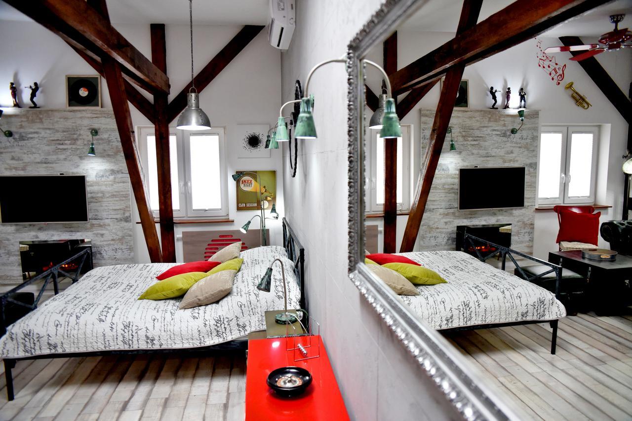 In The Attic Unikatowe Apartmenty By Stayly Szczecin Dış mekan fotoğraf