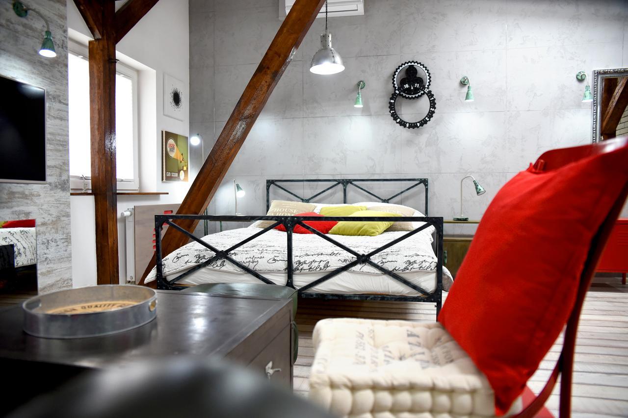 In The Attic Unikatowe Apartmenty By Stayly Szczecin Dış mekan fotoğraf